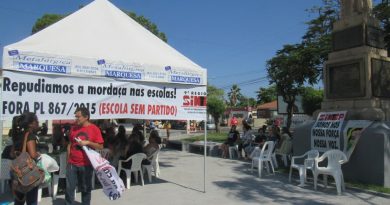 Sintep participou de aula pública na manhã desta quinta-feira em Cajazeiras Sintep participou de aula pública na manhã desta quinta-feira em Cajazeiras