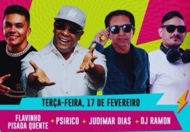 Psirico é a grande atração da última noite do Carnaval de Cajazeiras Psirico é a grande atração da última noite do Carnaval de Cajazeiras