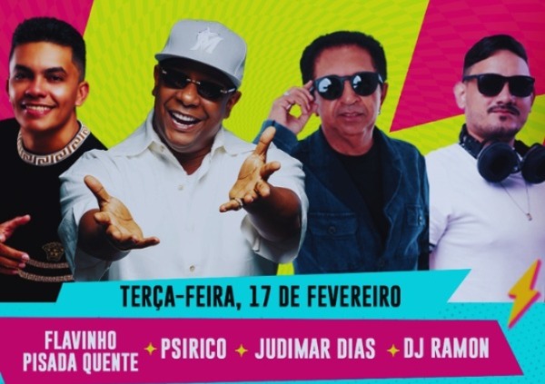 Psirico é a grande atração da última noite do Carnaval de Cajazeiras Psirico é a grande atração da última noite do Carnaval de Cajazeiras