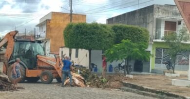 Prefeitura de Cajazeiras mantém ritmo acelerado em ações de limpeza, iluminação e recuperação de vias Prefeitura de Cajazeiras mantém ritmo acelerado em ações de limpeza, iluminação e recuperação de vias