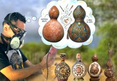 Artista plástico Fabiano Feitoza leva exposição “Da cabeça pra cabaça, que a arte se faça” ao Teatro Ica e a praças de Cajazeiras