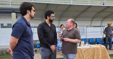 Representante da Federação Alemã de Futebol visita complexos esportivos da Paraíba