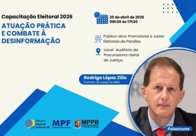 Eleições 2026: promotores e juízes eleitorais participam de capacitação no MPPB