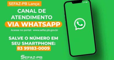 Sefaz-PB lança canal de atendimento via aplicativo WhatsApp para facilitar o acesso aos serviços digitais Sefaz-PB lança canal de atendimento via aplicativo WhatsApp para facilitar o acesso aos serviços digitais