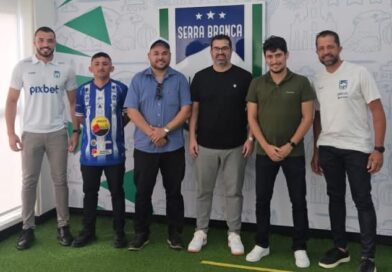 Atlético realiza visita institucional ao Serra Branca e destaca estrutura do clube paraibano