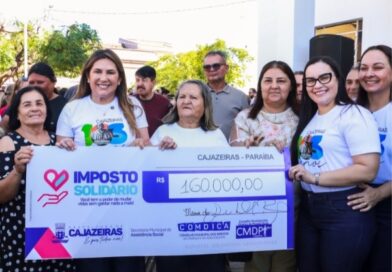 Prefeitura inicia comemorações pelos 163 anos de Cajazeiras com entrega de veículos e repasse de R$ 250 mil para entidades