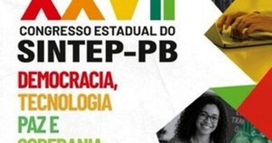 XXVII Congresso Estadual do SINTEP-PB reunirá trabalhadoras e trabalhadoras para discutir o futuro da educação na Paraíba XXVII Congresso Estadual do SINTEP-PB reunirá trabalhadoras e trabalhadoras para discutir o futuro da educação na Paraíba